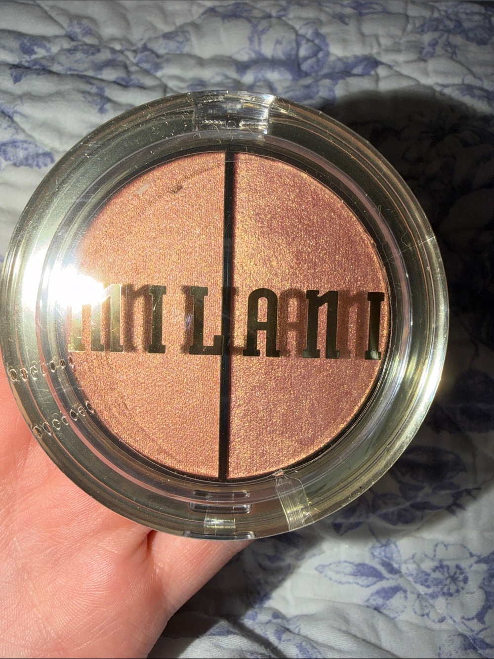 Milani Dual Shimmer Highlighter & Bronzer - Rose Bronze